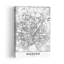 «Munich City Map Abstract Contemporary City Architecture», reproduction d'art murale-1416720553