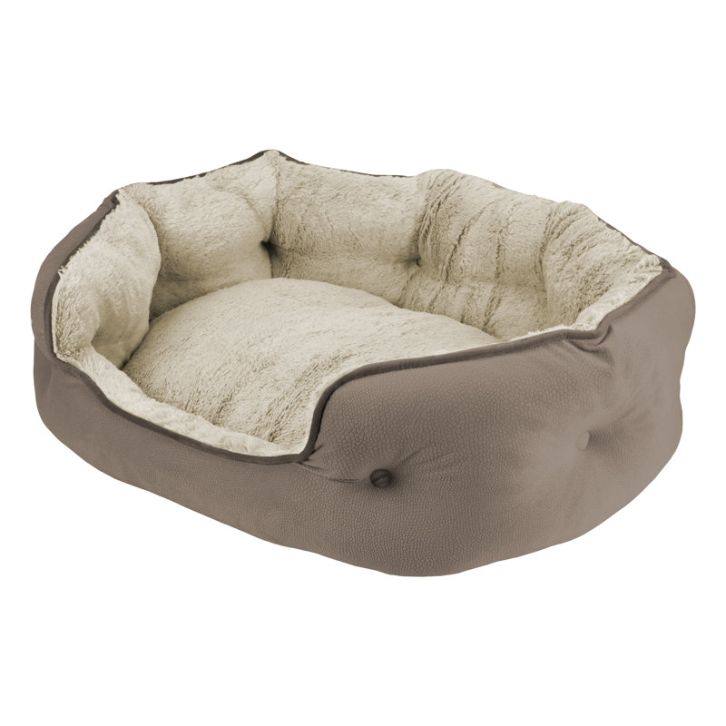 Lit orthopédique durable pour animaux Tucker Murphy Pet ™ par Arlee Home & Pet Cozy, Petit (H 10 po x l 23 po x P 28 po)