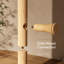 Porte-manteau en bois massif au design compact, idéal pour les entrées, les chambres et les salons.-779188276