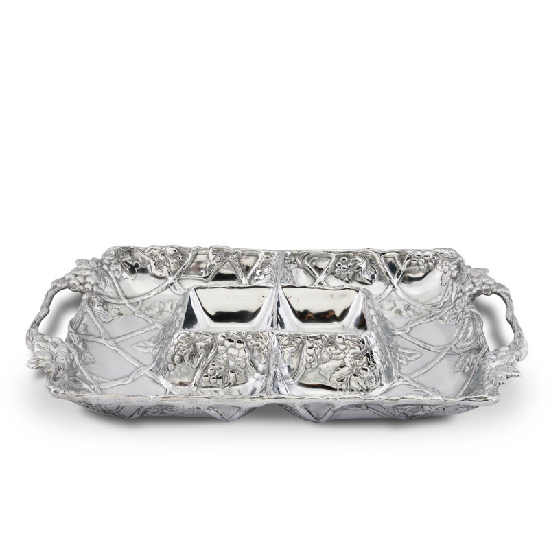 Grape Metal Decorative Tray