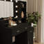 Meuble-lavabo avec miroir et séchoir à cheveux, tables à langer et vestiaire-711482254