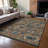 Machine Washable Indoor/Outdoor Chantille ACN2480 Floral Rug-1285951957-1285951963