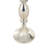 Aluminum Metal Floor Silver Decorative Candle Holder-1837583627