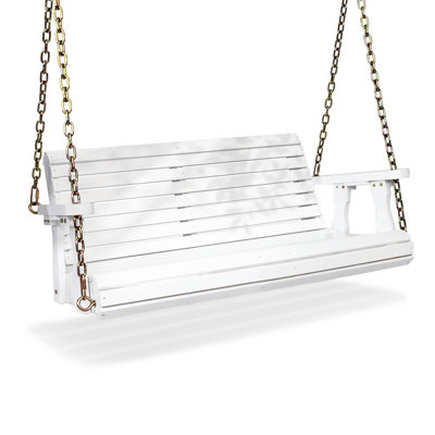 Arlena 2 Person Porch Swing with Canopy