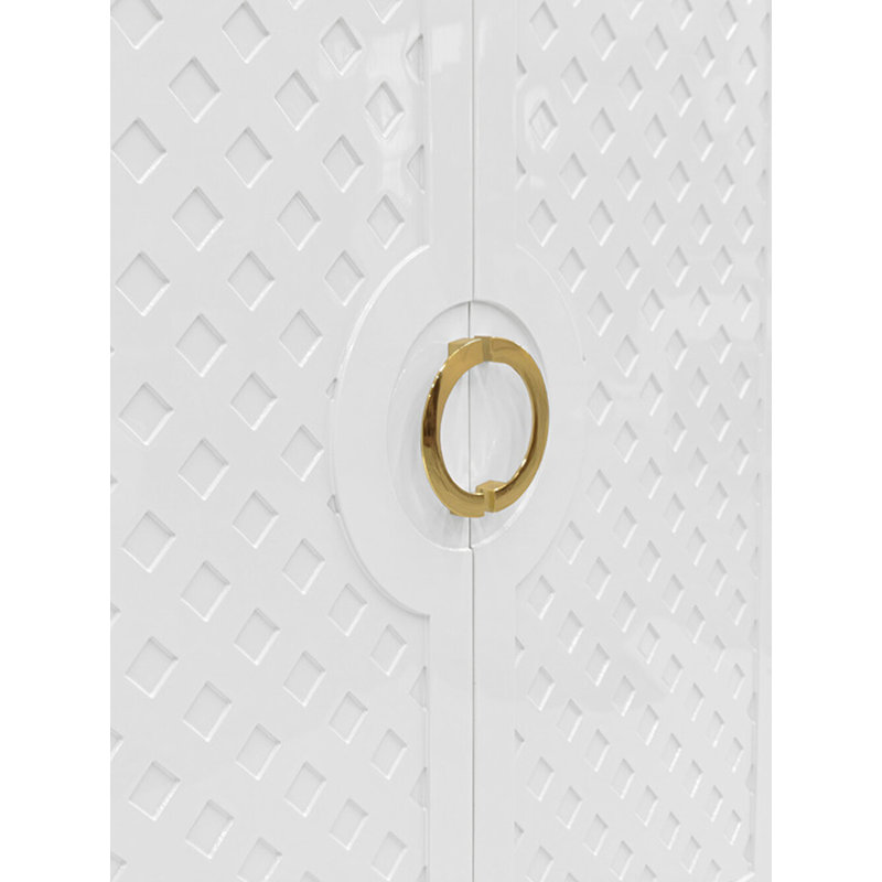 Accent Cabinet, White