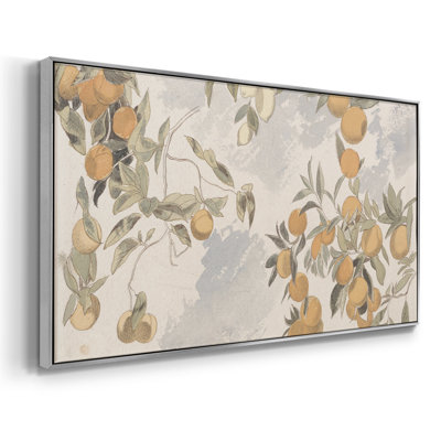 Botanical Series-CDXLIV- Toile tendue avec châssis tendue, prête à être accrochée