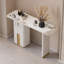 Console moderne en pierre frittée avec rangement pour hall d'entrée Artis