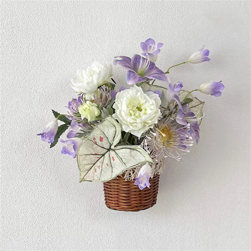 Wall-Mounted Artificial Flower