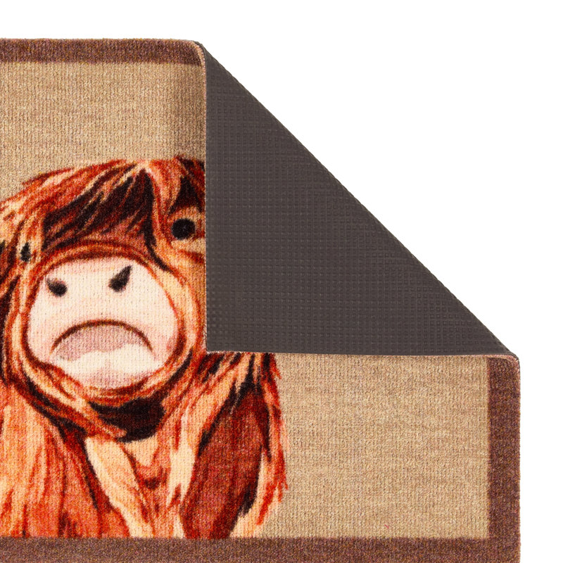 Non-Slip My Highland Cow Indoor Doormat