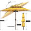 Parasol lumineux 9 pi Keensburg-765066704