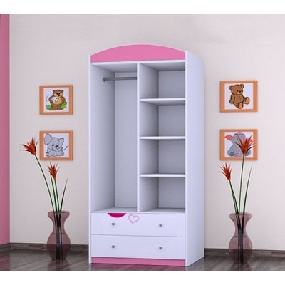 Cloutier 2 Door Wardrobe