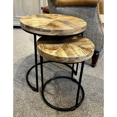 Round Nest Of Two Tables