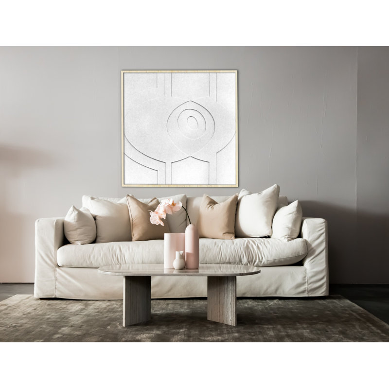 Amsterdam Shapes I Photograph, White, 74cm H x 74cm W x 10cm D