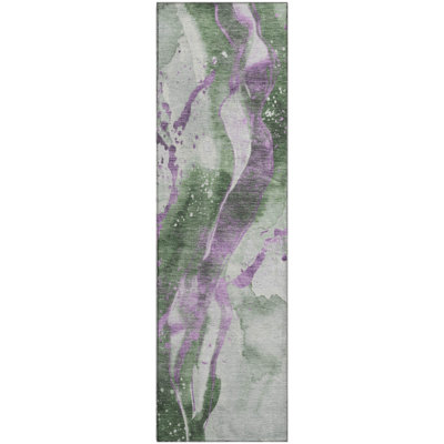 Premium Machine Washable Elize AMF1523 Abstract Rug