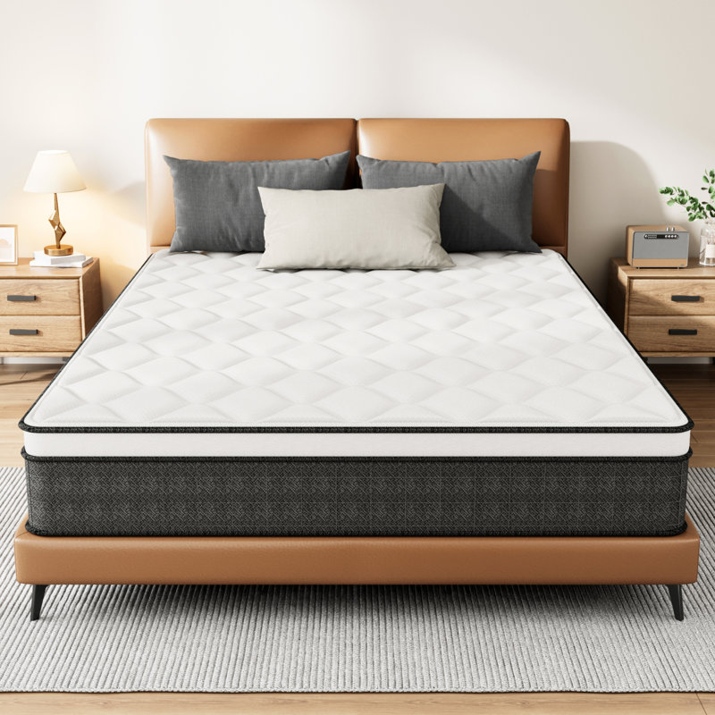 10 Inch Twin Mattress, Medium Firm Memory Foam Mattress In A Box, Compact Size For Kids & Single Sleepers, Pressure Relieving, Cool Sleep & Motion Isolation