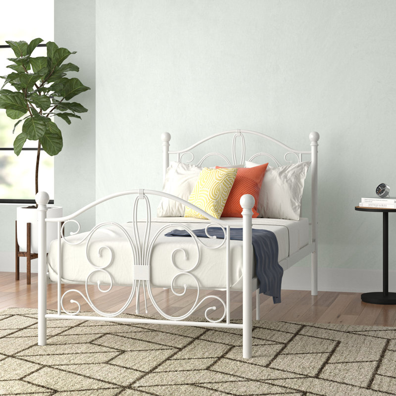 Kourtney Bed, White, Kingsize (5')