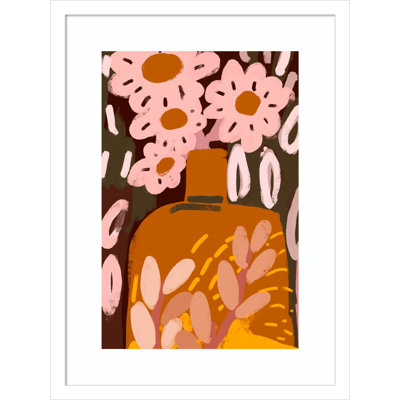 «Pastel Flower Impression No 4» par Treechild - reproduction d'un seul cadre