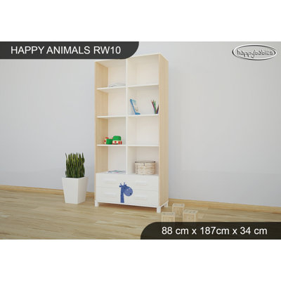 187 cm H X 88 cm W Kids Cube Bookcase