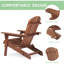 Chaise Adirondack pliante en bois massif Abdul-Hakeem-1106250180
