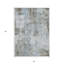 3' X 5' Taupe And Grey Abstract Washable Indoor Outdoor Area Rug
