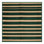 Washable Pine Cream Striped Area Rug