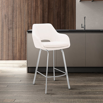 Stainless Steel Swivel Bar Stool