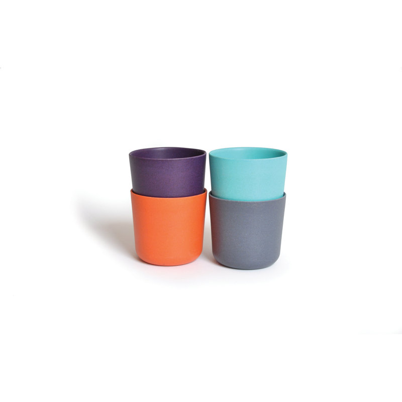 Tasse pour enfants EKOBO Bambino, Orange / mauve / bleu