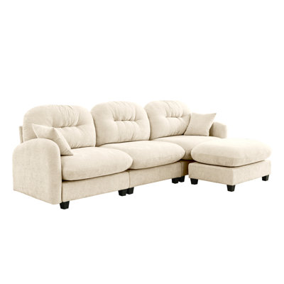 Eaden Gray Chenille Power Sofa W/Sleeper