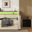 Twin Size Daybed With Trundle, Upholstered Daybed With Charging Station And LED Lights-664966120