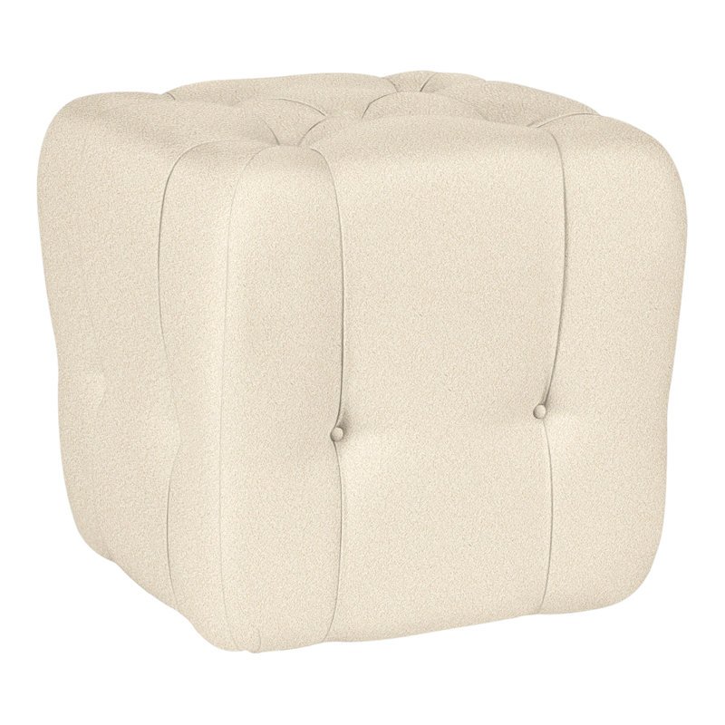 Glen Haven By Thom Filicia Square Pouf, Kimoni Natural