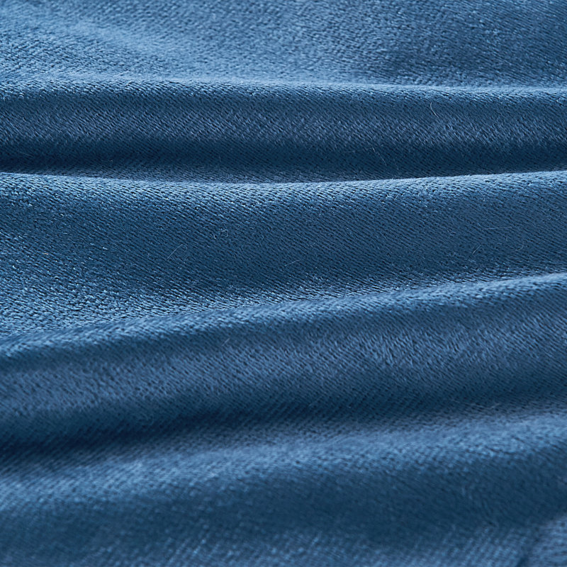 Housse de coussin Mongolian, Bleu
