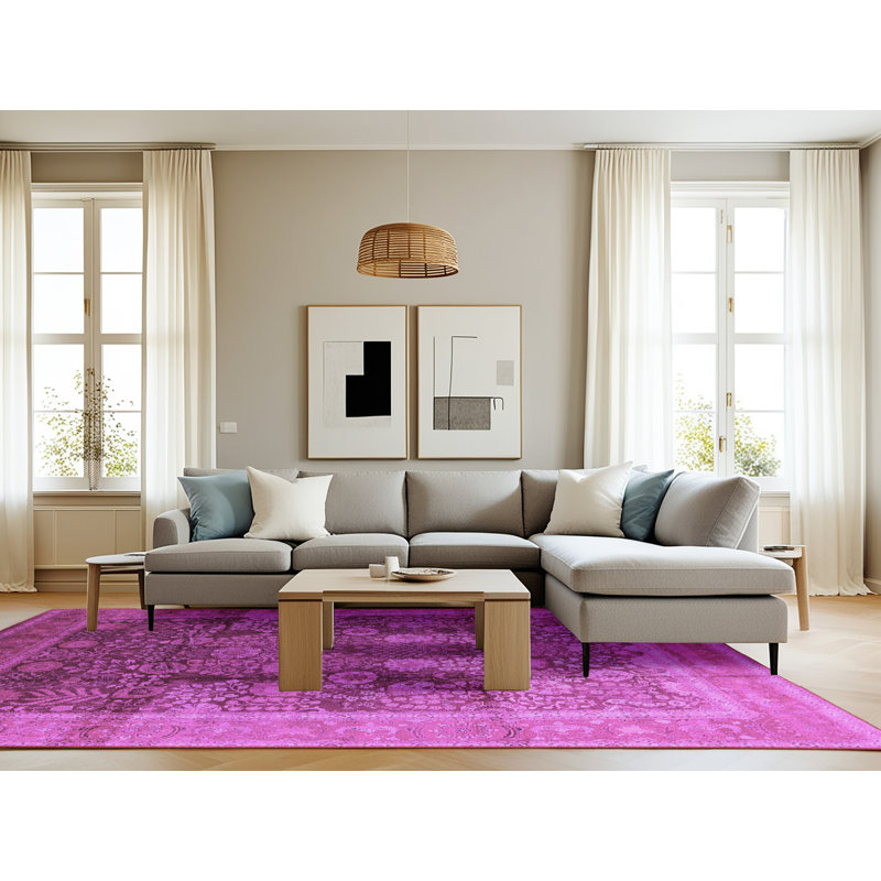 Washable Oriental Indoor Rug, Rectangle 8' x 12'