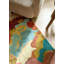 Foresta Hand Tufted Wool/Viscose Abstract Area Rug in Rosewood/Huckleberry-535072440