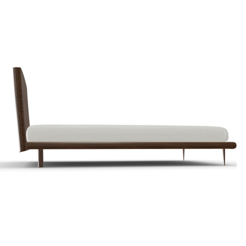 Platform Bed, Queen, Walnut