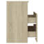 Govanny 50cm W Particle Board / Chipboard Bedside Table-987237590