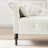 Aijia 60.6" Velvet Chaise Lounge Buttons Tufted Nailhead Trimmed Solid Wood Legs With 1 Pillow-2011009877