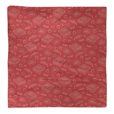 Polyester Abstract Square Napkin