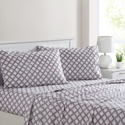 Ensemble de draps en microfibre 4 pièces Modern