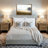 Rahul Wood 2-Drawer Nightstand with USB