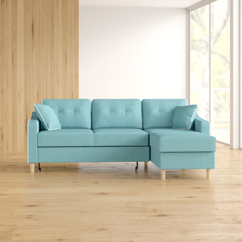 Raul 3 Seater Sofa Bed, Right