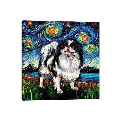 Reproduction d’art, "Japanese Chin Night" par aja Trèves