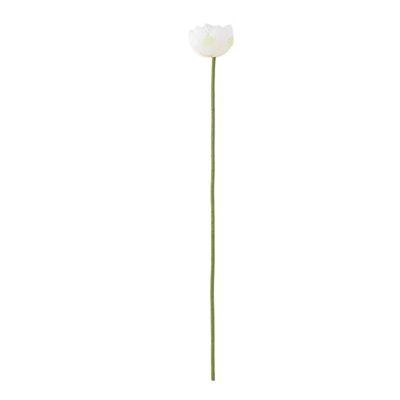 Fleur de lotus artificielle Printemps Été Décoration réaliste Tiges de faux lotus pour le salon Étang Décoration Photographie Prop Présentoir de table d'eau