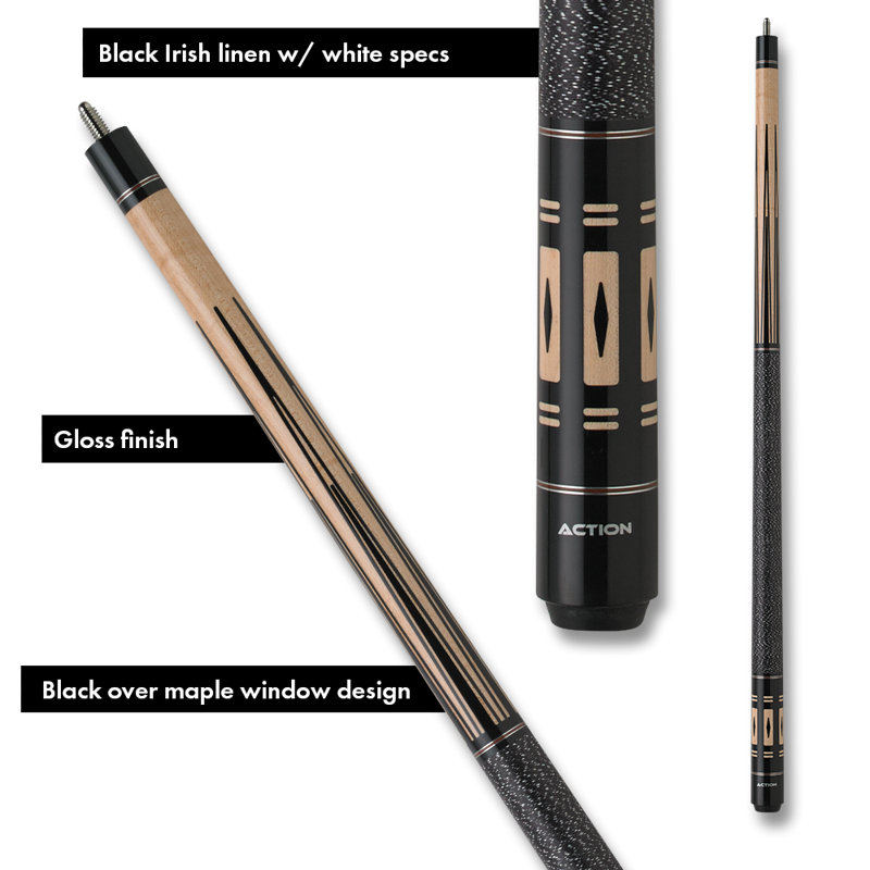 Action Exotic Pool Cue, 19 oz.