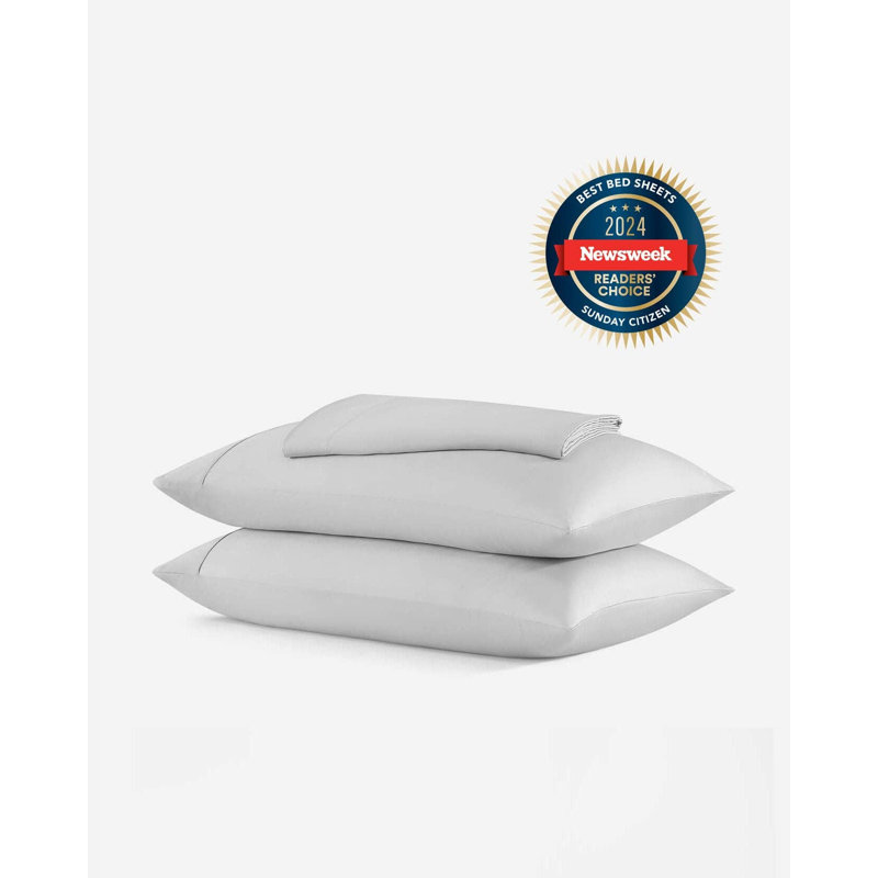 Silky Lyocell Sheet Set, Queen Sheet Set, Pearl Gray