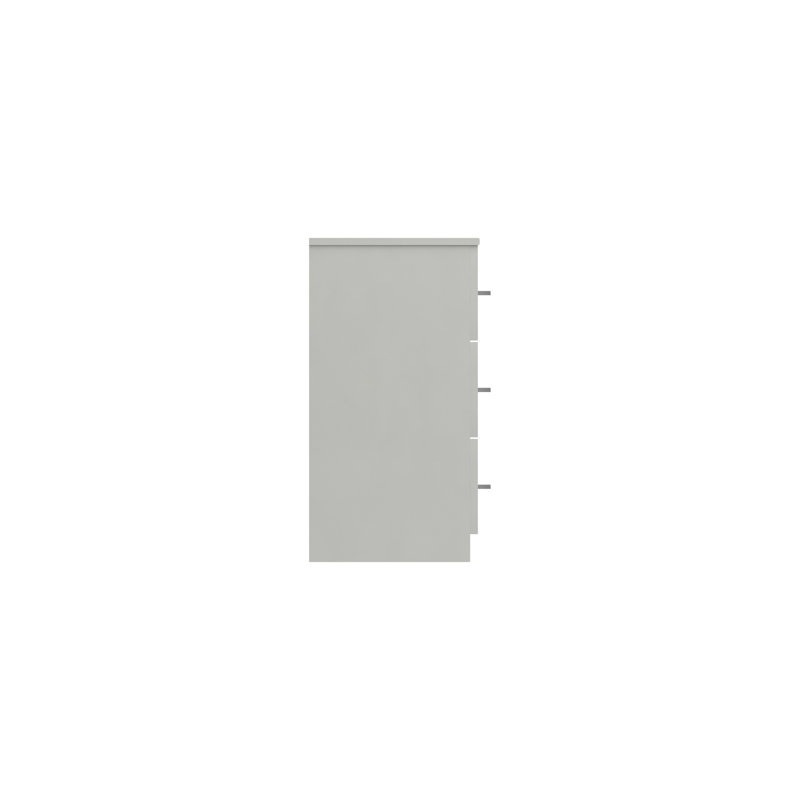 Niemeyer 38.3cm W Manufactured Wood Bedside Table, White