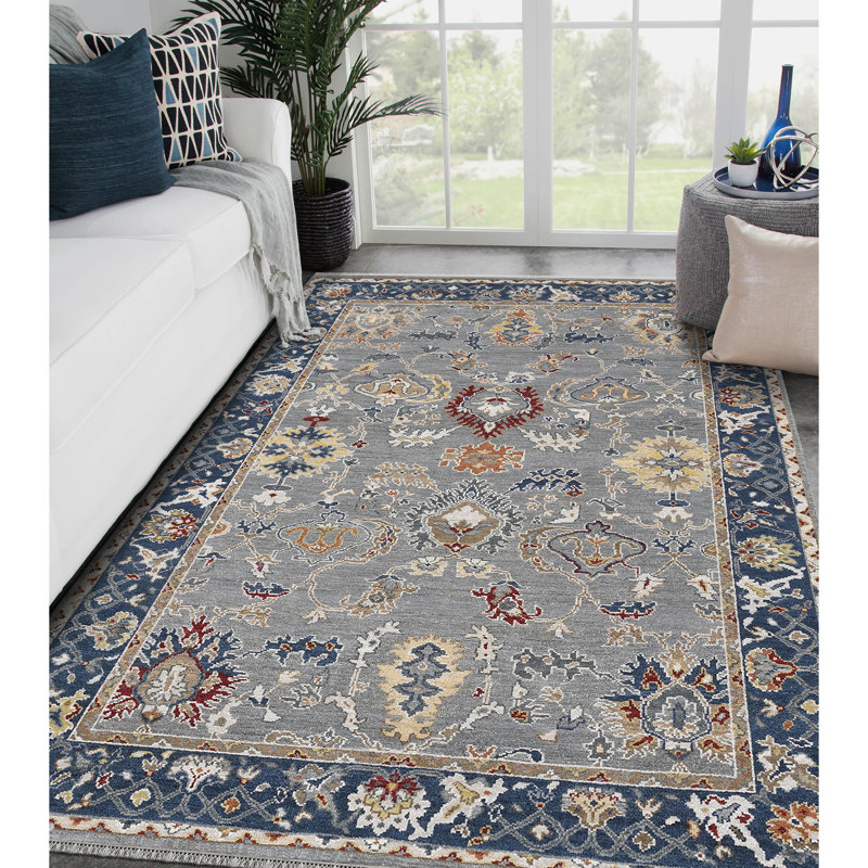 Bristol Wool Geometric Area Rug, Rectangle 10' x 14'