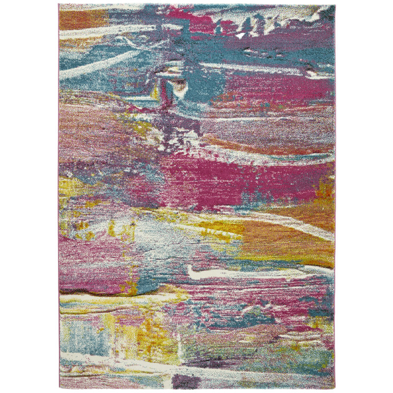 Abstract Area Rug, Rectangular 80 x 150cm