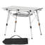 Couche de maille pliante en aluminium pour table de camping