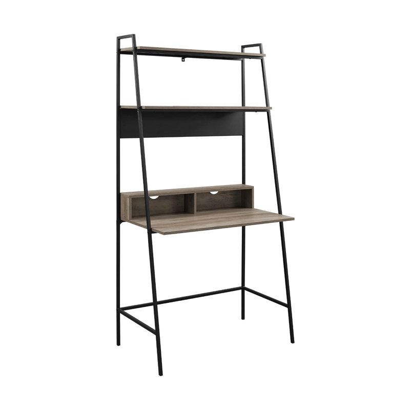 Ketan Leaning / Ladder Desk, Grey Wash