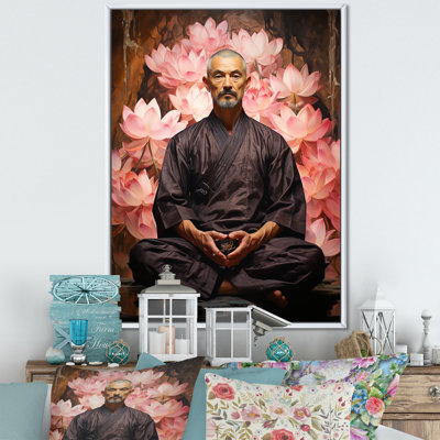 Yoga Lotus Asana II sur toile